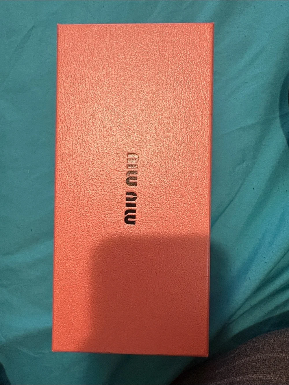Miu Miu Coral Pink Accessory Box